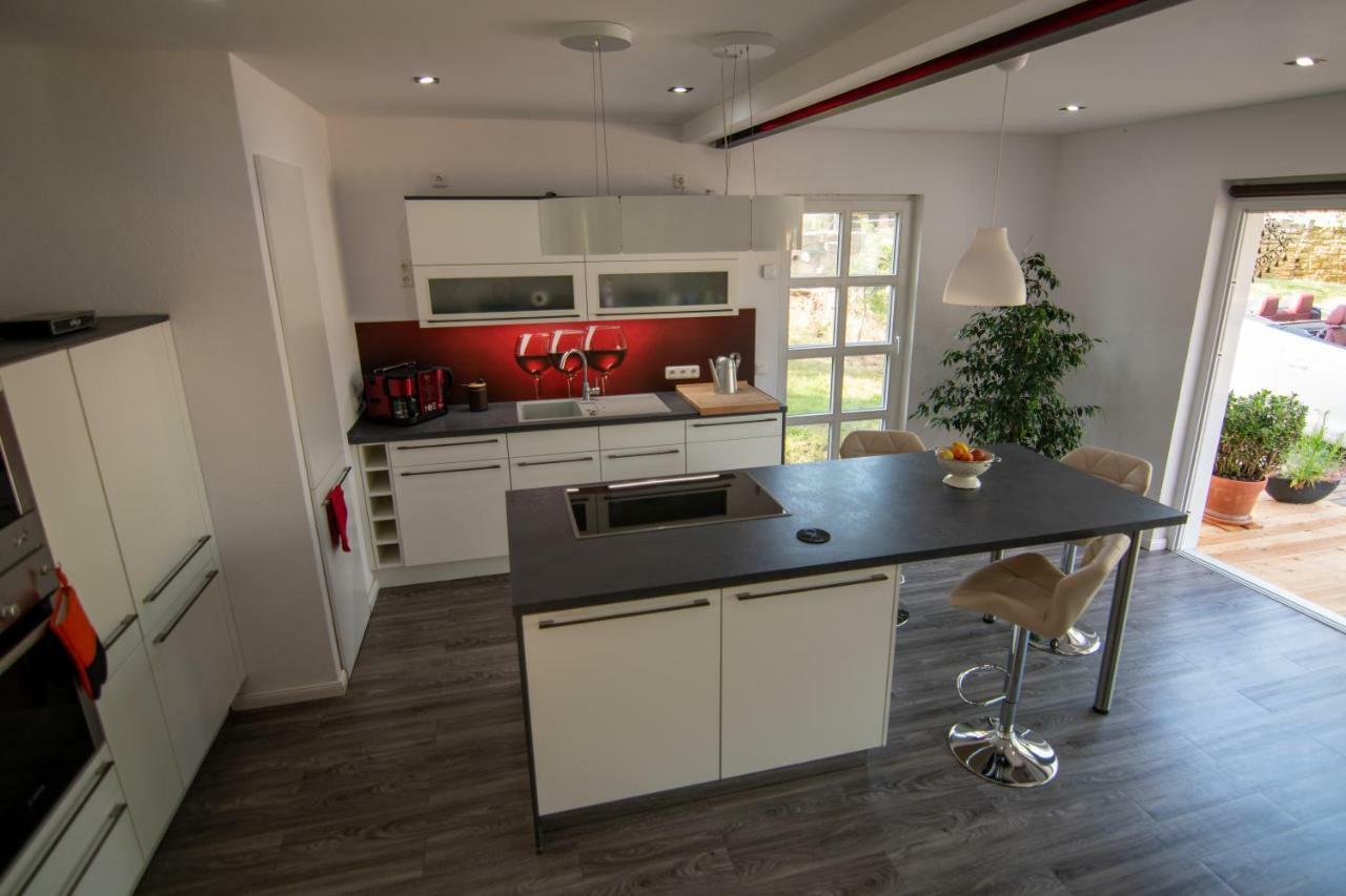 Ferienhaus Goermer Mit Wasserbett Schmölln Buitenkant foto