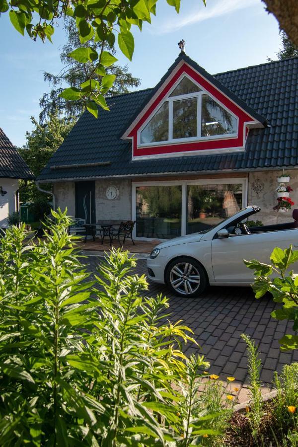 Ferienhaus Goermer Mit Wasserbett Schmölln Buitenkant foto